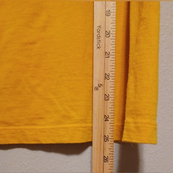 Ashkahn California Love West Coast Vibes Size Small Yellow T-Shirt Distressed - Picture 8 of 9